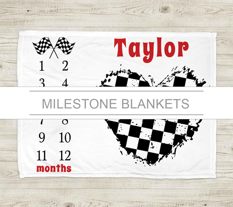 Monthly Milestone Blankets