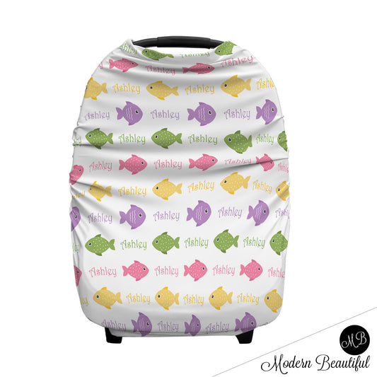 Fish Car Seat Canopy Cover
