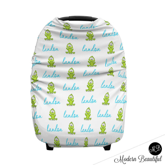 Frog Car Seat Canopy Cover