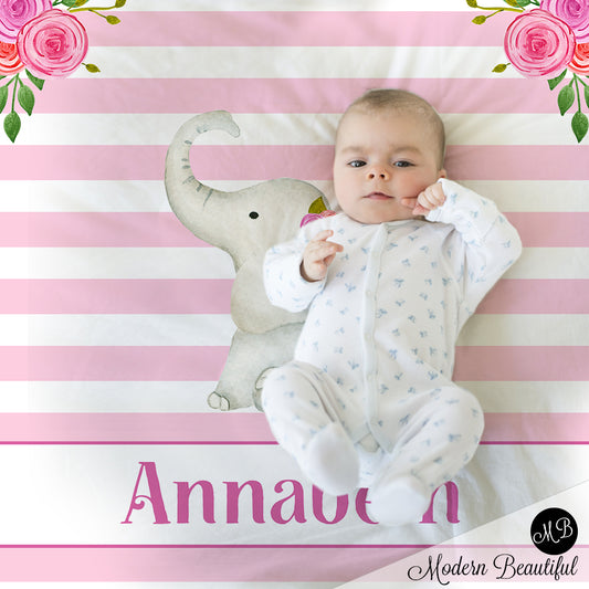 elephant name blanket