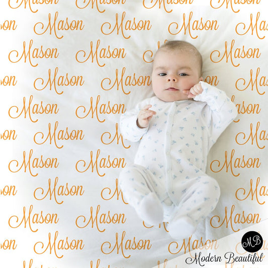 Personalized Baby Name Blanket