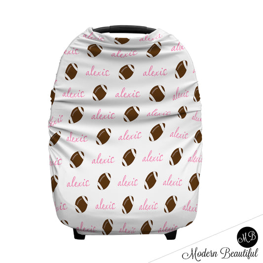 Football Car Seat Canopy Cover