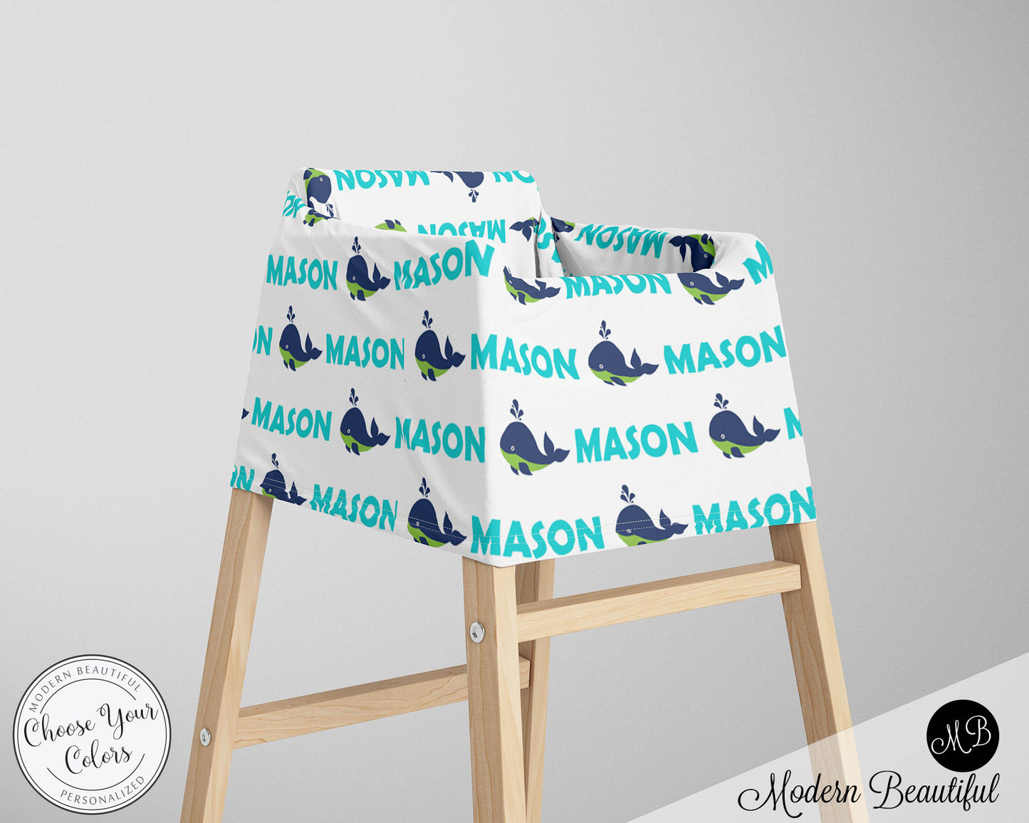 Whale Car Seat Canopy Cover
