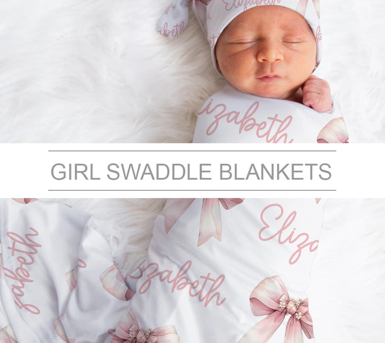 Girl Swaddle Blankets