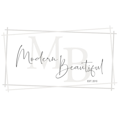 the logo for modern beautiful