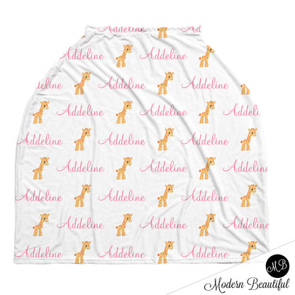Giraffe Car Seat Canopy Cover