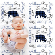 custom personalized baby name blankets