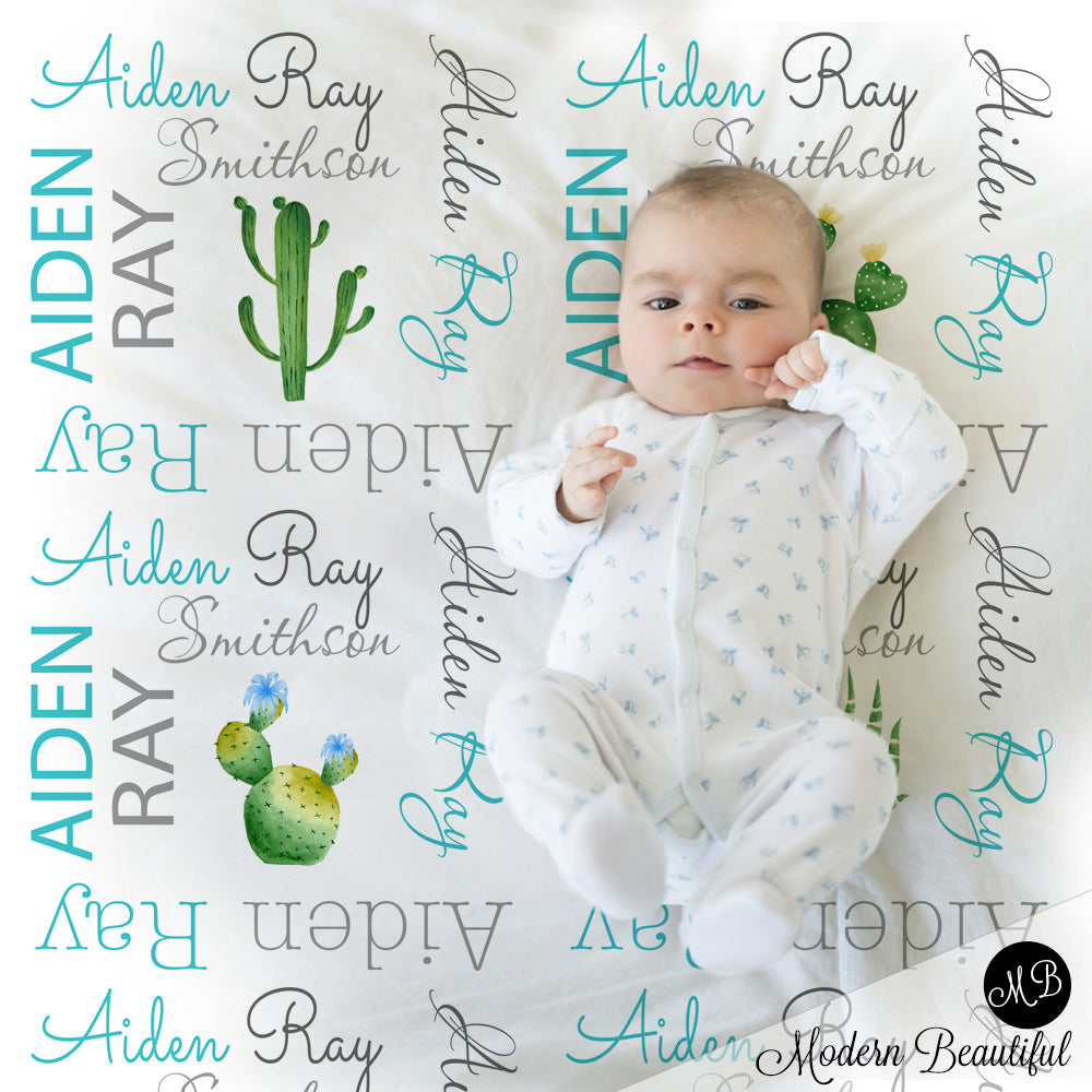 custom personalized baby name blankets