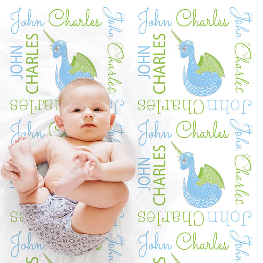 custom personalized baby name blankets
