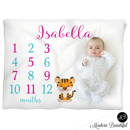 tiger baby blanket