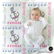 tattoo baby blanket