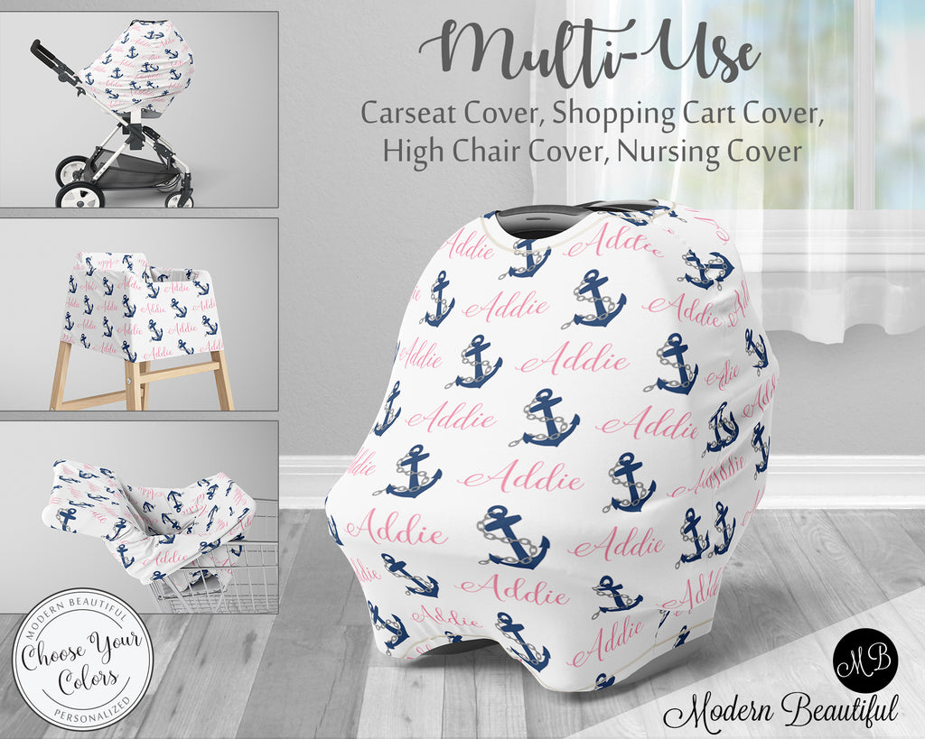car seat stroller high chair shopping cart cover