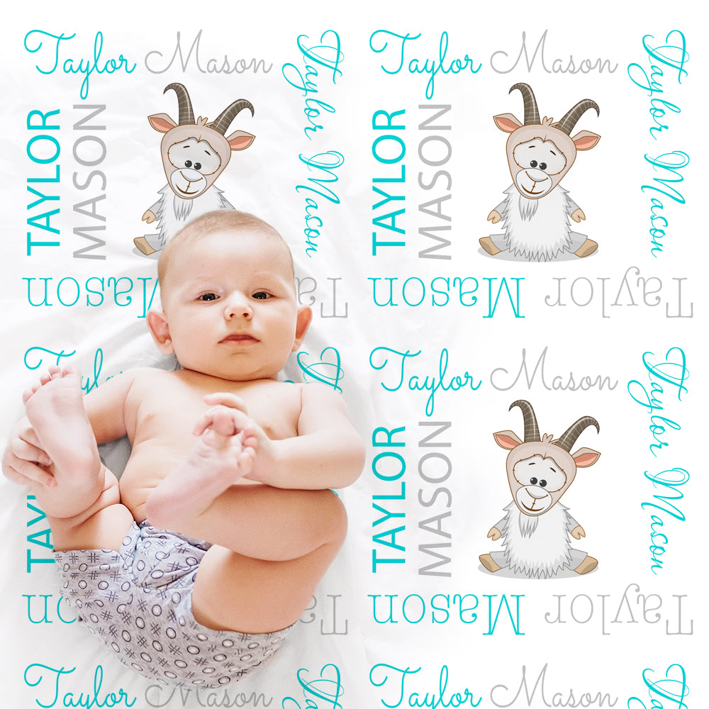 custom personalized baby name blankets