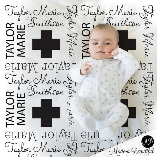 swiss plus baby blanket