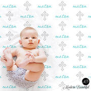 custom personalized baby name blankets