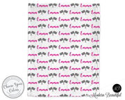 Race Flag Baby Blanket, checkered flag baby blanket, personalized baby gift, girl name blanket, baby shower gift blanket, racing gift