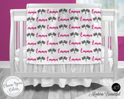 Race Flag Baby Blanket, checkered flag baby blanket, personalized baby gift, girl name blanket, baby shower gift blanket, racing gift
