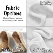 Highland cow baby blanket, personalized name blanket with cows, highland cow farm baby gift, toddler, big kid size, choose material