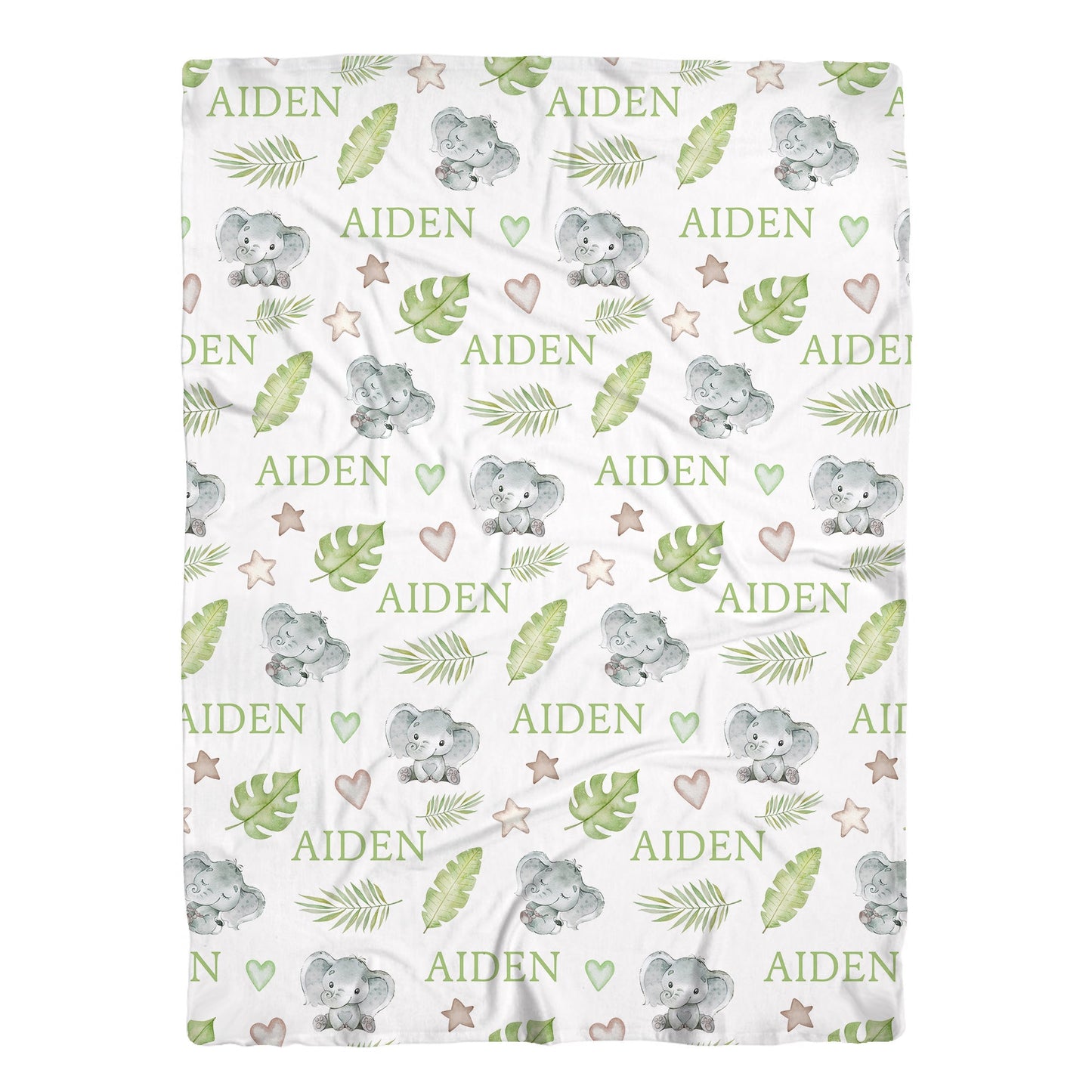 Elephant Swaddle Baby Blanket