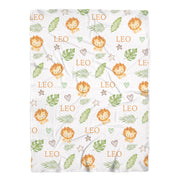 Lion Swaddle Blanket - Jersey