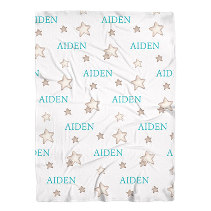 Stars Swaddle Baby Blanket
