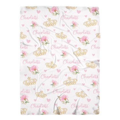 Princess Swaddle Baby Blanket