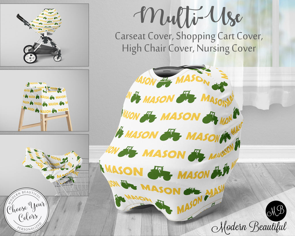 car seat stroller high chair shopping cart cover